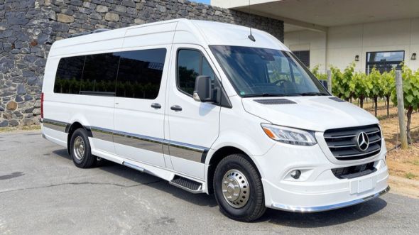 baltimore wine tour sprinter van rental