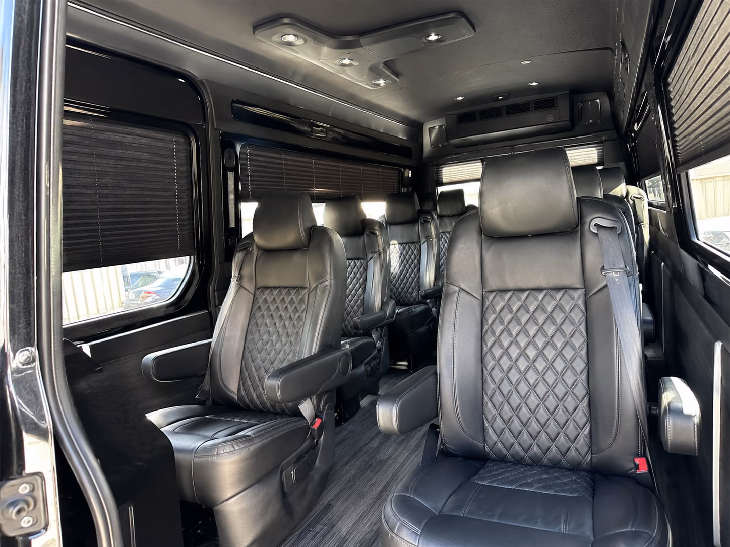 15 passenger sprinter van interior