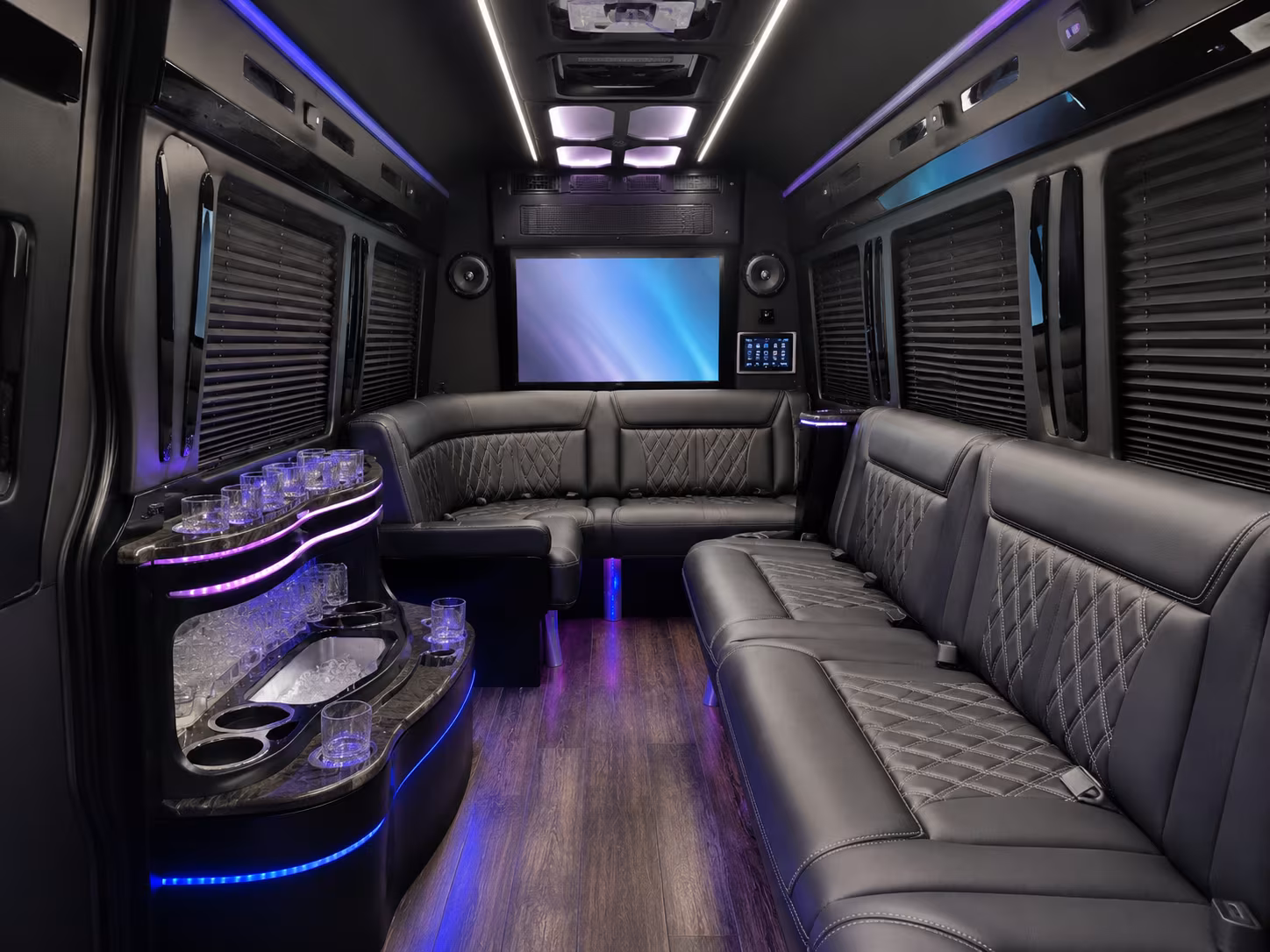 baltimore sprinter limousine inside