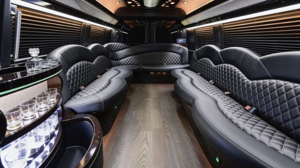 sprinter limousine inside baltimore